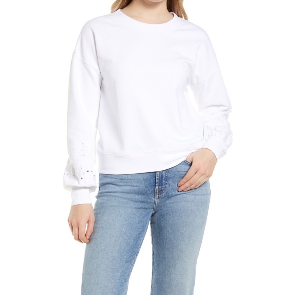 Halogen EYELET DETAIL SWEATSHIRT ❤️IN STORES❤️